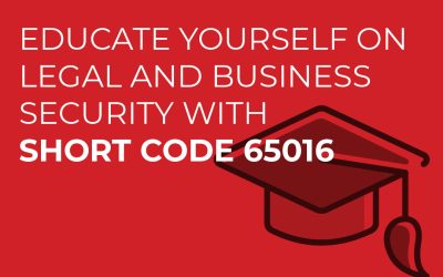 Educate Yourself on Legal & Business Security With Short Code 65016